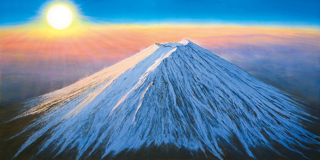 2014 世界遺産元旦 飛翔霊峰富士